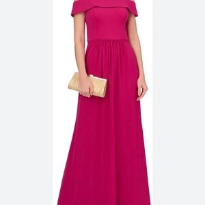 Adrianna Appel magenta evening gown Size 10